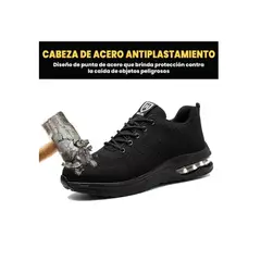 ESHOPANGIE - Zapatilla De Seguridad Zapato Industrial Trabajo Unisex