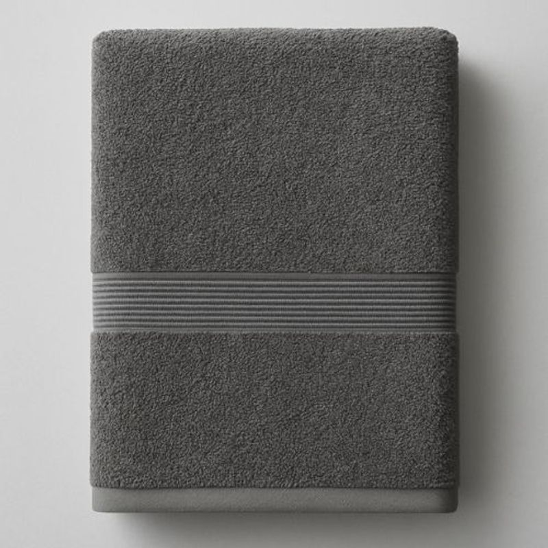 LE NUIT - Toalla de Baño 700 Gramos Algodón Egipcio Gris Pizarra