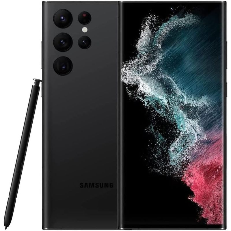 SAMSUNG - Samsung Galaxy S22 Ultra 5G 128GB Negro Reacondicionado