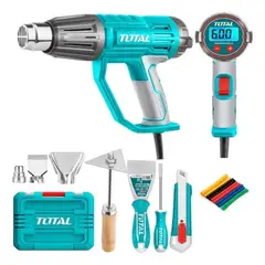 TOTAL TOOLS - Pistola De Calor 2000w Digital Maletin Total Tb200561