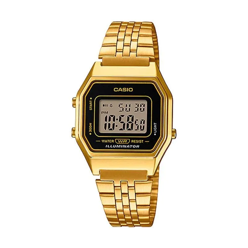 CASIO - Reloj Mujer Casio Vintage LA680WGA-1DF