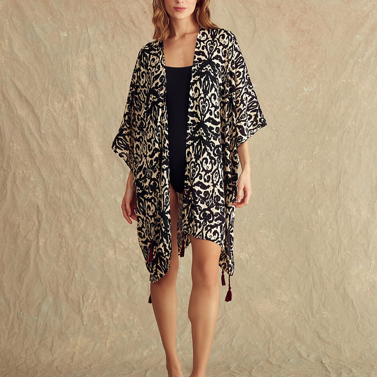 LOUNGE - Kimono Animal Print Paradiso LOUNGE