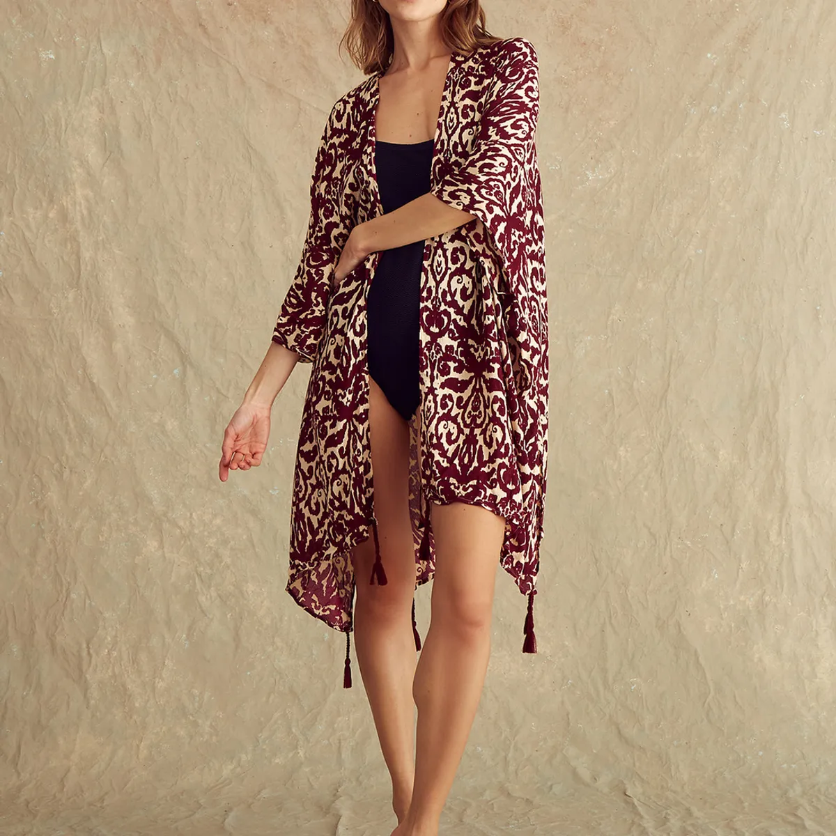 LOUNGE - Kimono Animal Print Paradiso LOUNGE