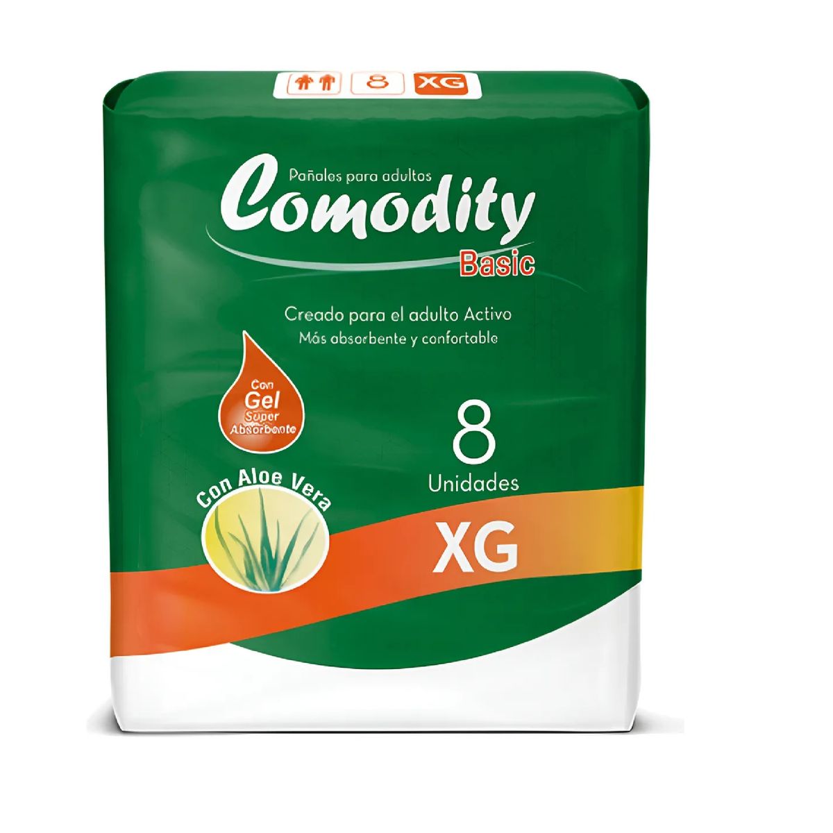 GENERICO - Pañales Adulto Comodity Basic Talla G Incontinencia Fuerte