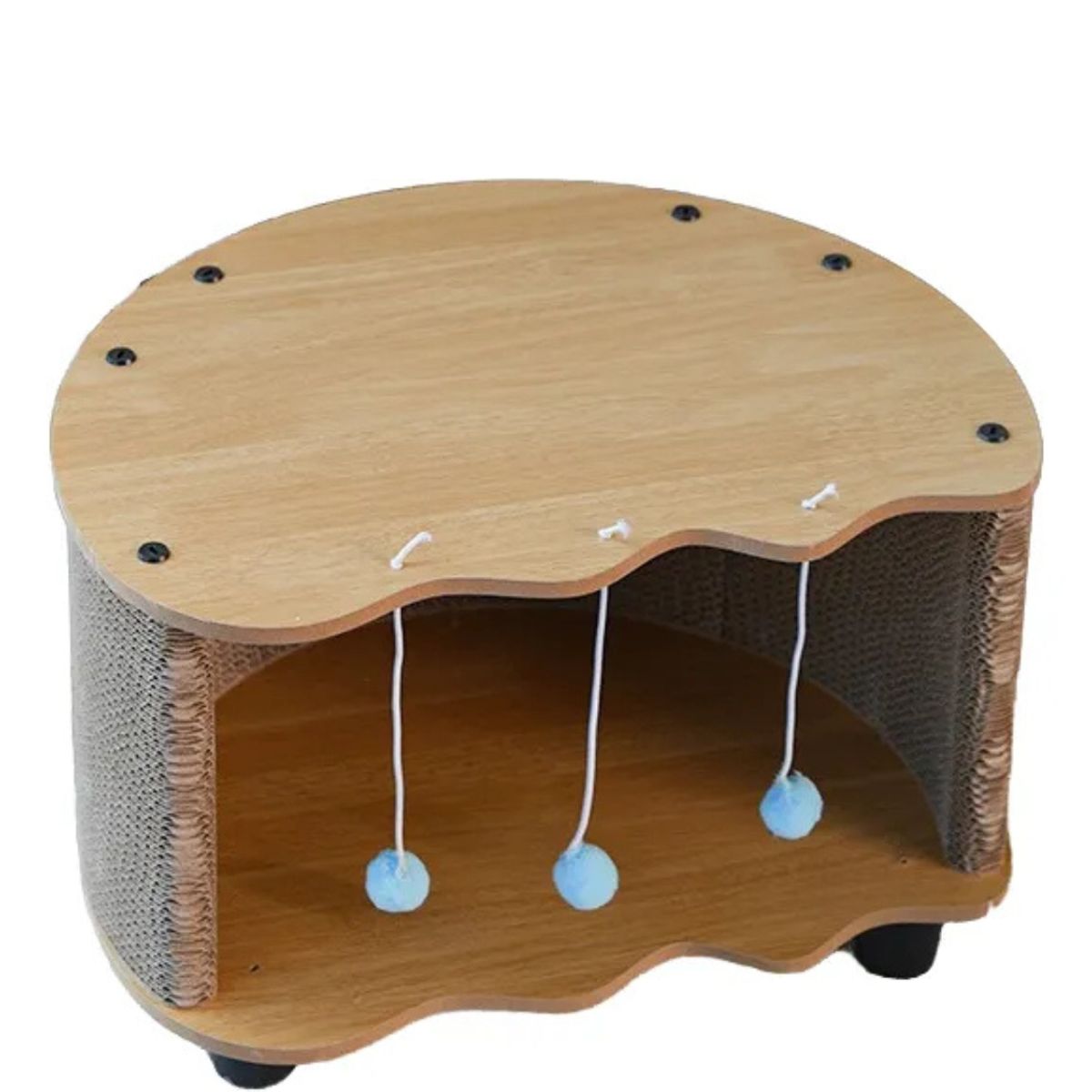 GENERICO - Rascador Tipo Sofa Para Gatos Marron