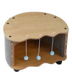 GENERICO - Rascador Tipo Sofa Para Gatos Marron