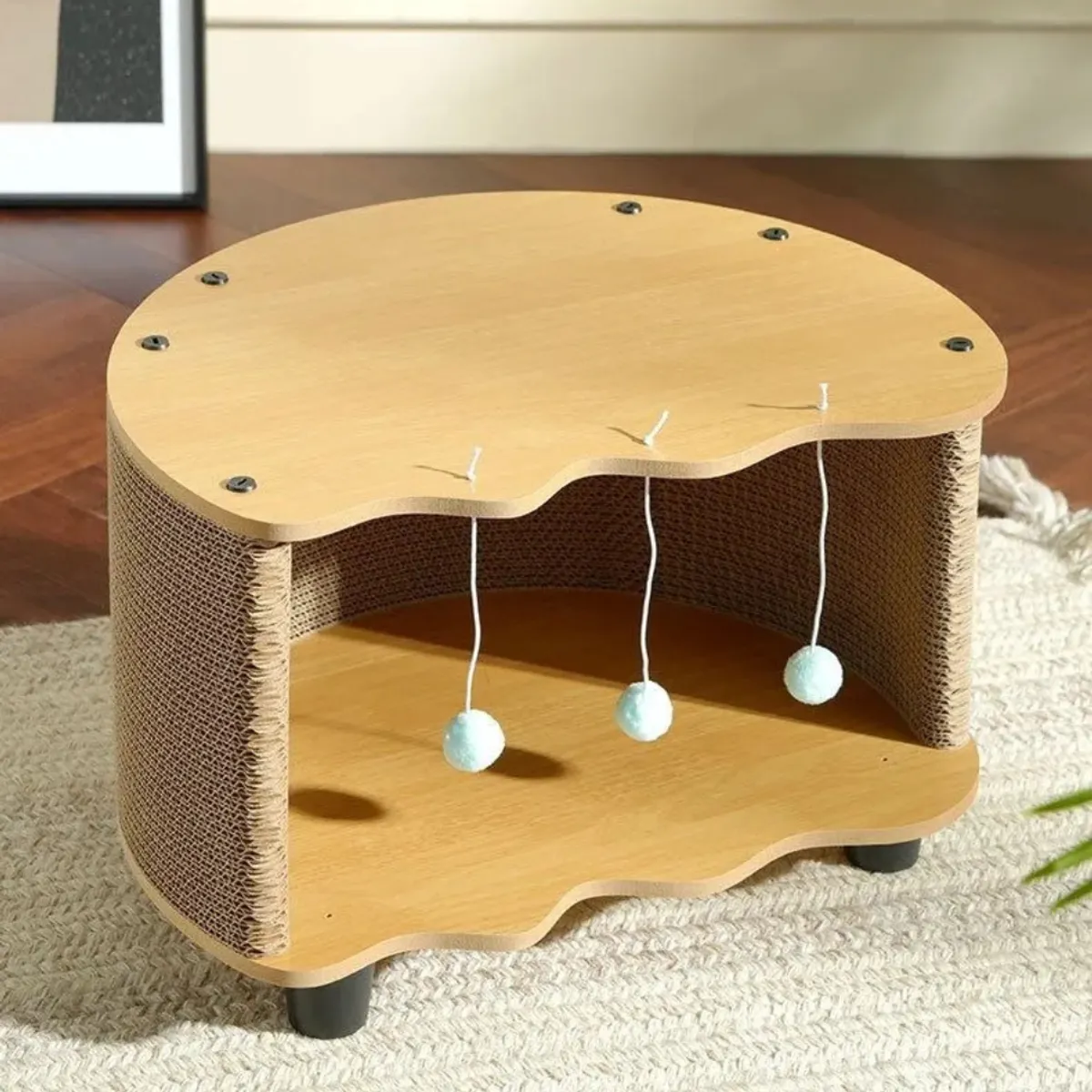 GENERICO - Rascador Tipo Sofa Para Gatos Marron