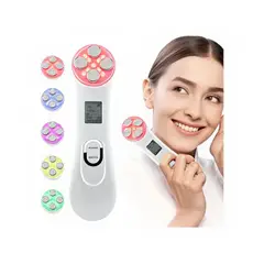 MOVI - Radio Frecuencia Facial con LED Fototerapia Rejuvenecimiento de Piel