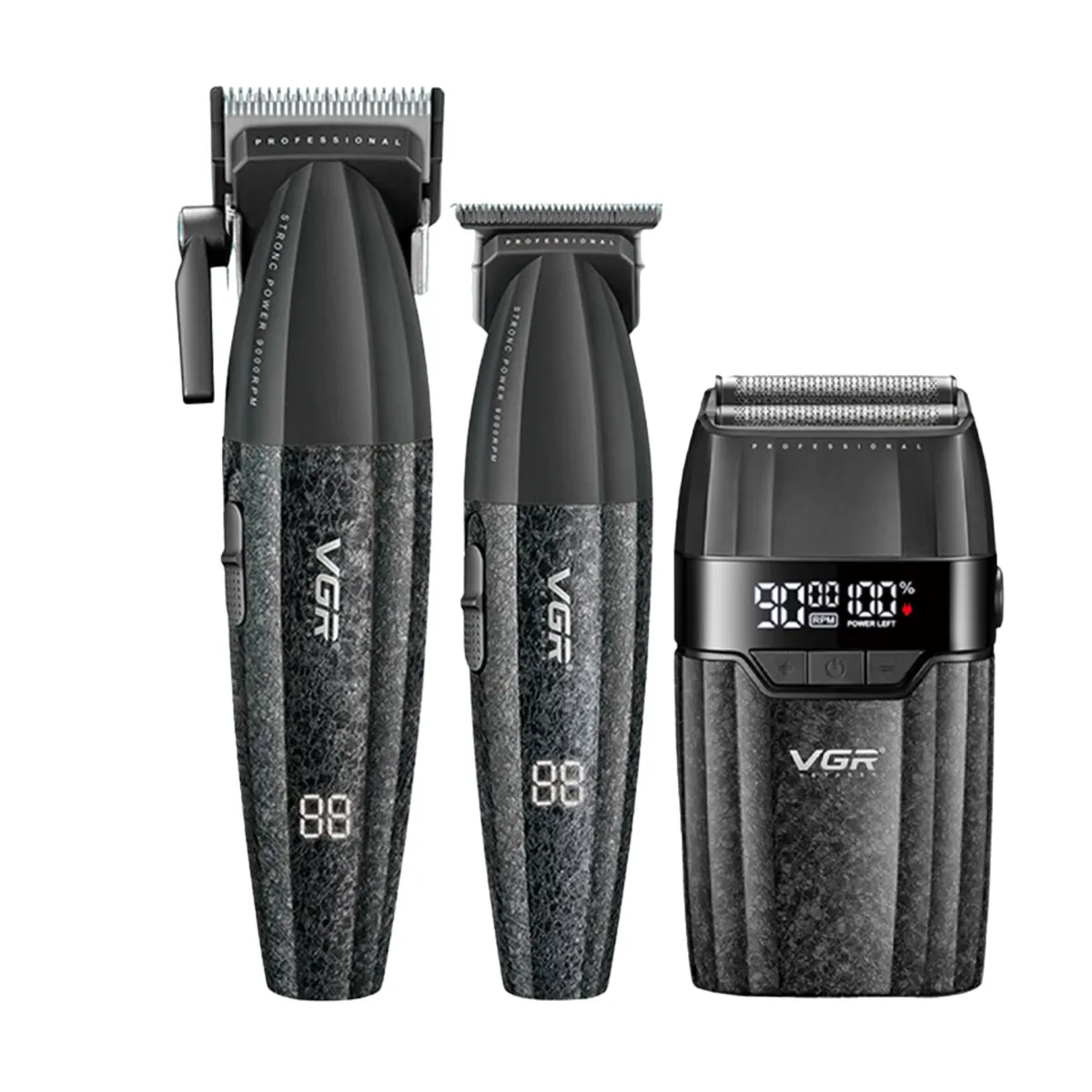 VGR VOYAGER - VGR Barber Combo V-640S3 Cortadora Patillera y Afeitadora