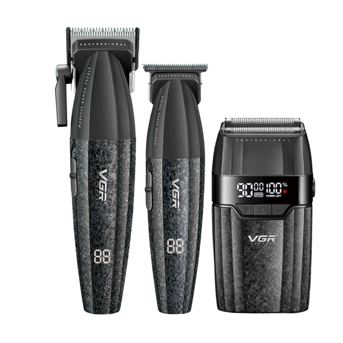 VGR VOYAGER - VGR Barber Combo V-640S3 Cortadora Patillera y Afeitadora