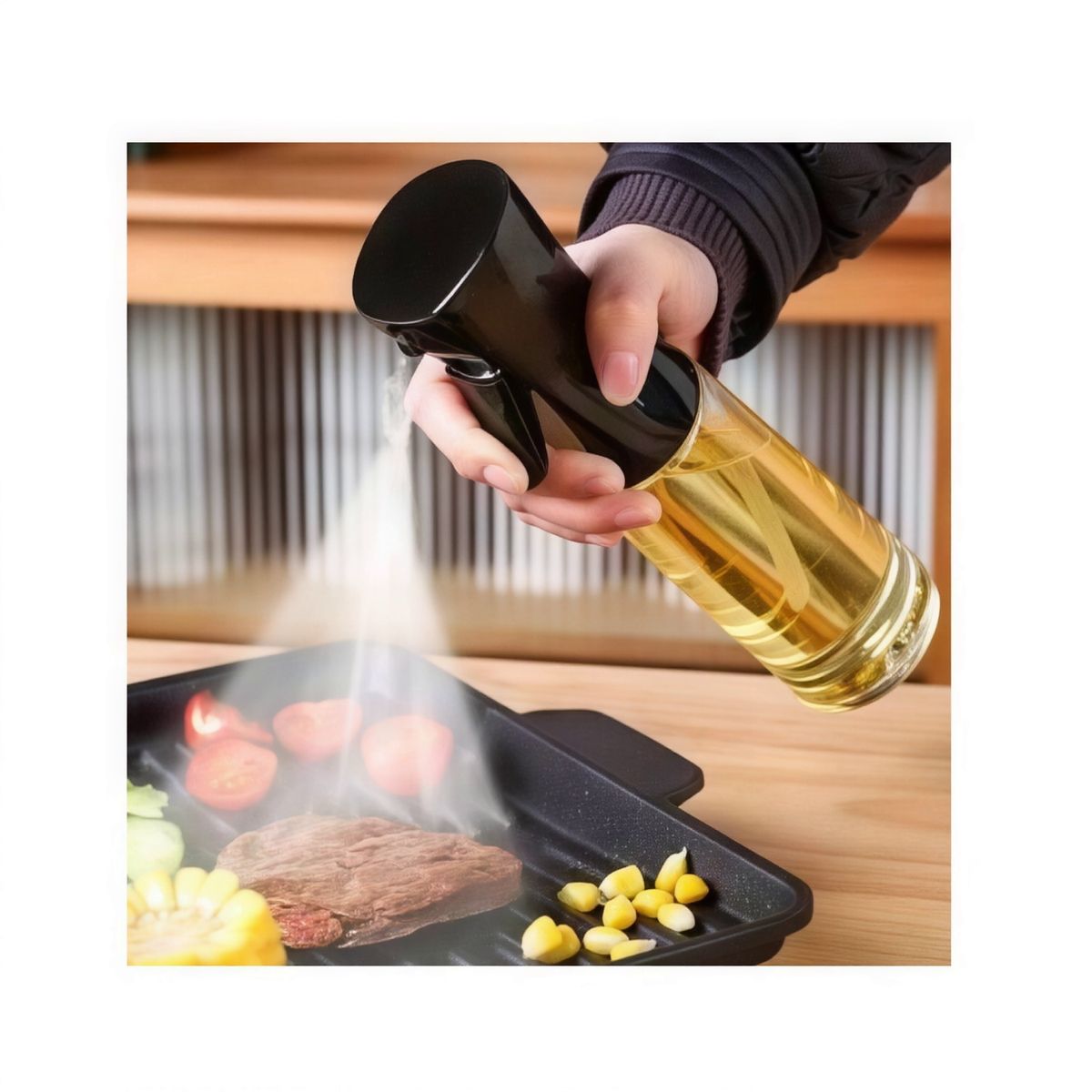 MOVI - PULVERIZADOR ACEITE. SPRAY ACEITE COCINA 300 ML.