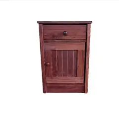 GENERICO - Velador de Madera Rustic Chocolate