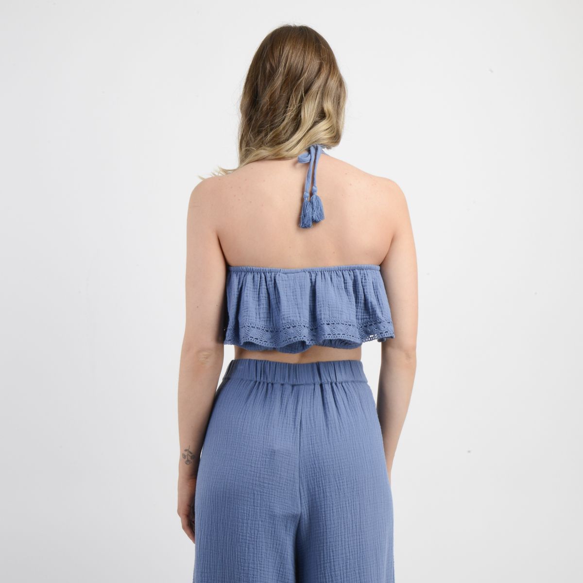 O'NEILL - BLUSA SIN MANGAS LENI II AZUL