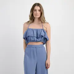 O'NEILL - BLUSA SIN MANGAS LENI TOP AZUL