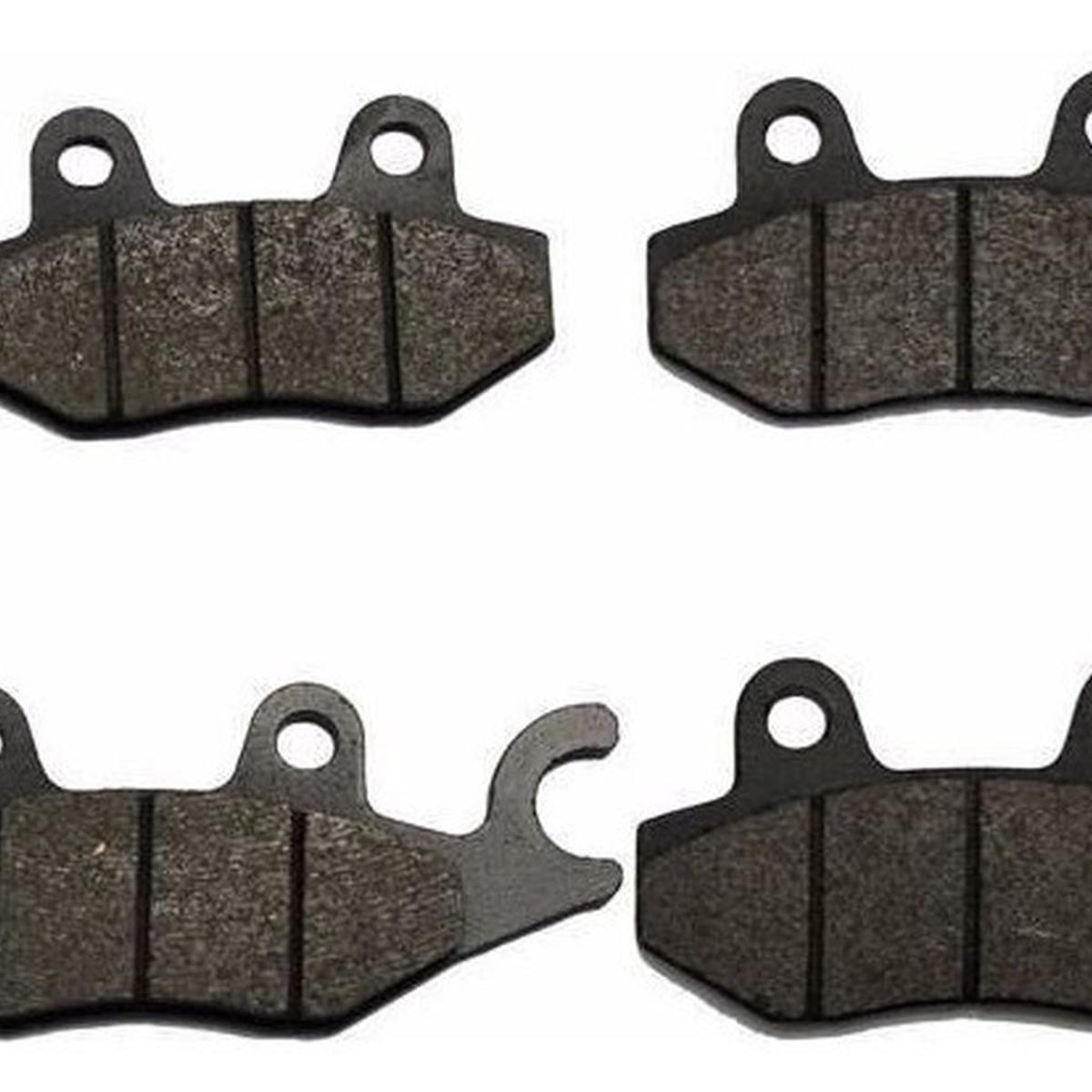 GENERICO - Pastillas Freno Delanteras Y Traseras Moto Kawasaki Klr 650