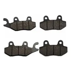 GENERICO - Pastillas Freno Delanteras Y Traseras Moto Kawasaki Klr 650