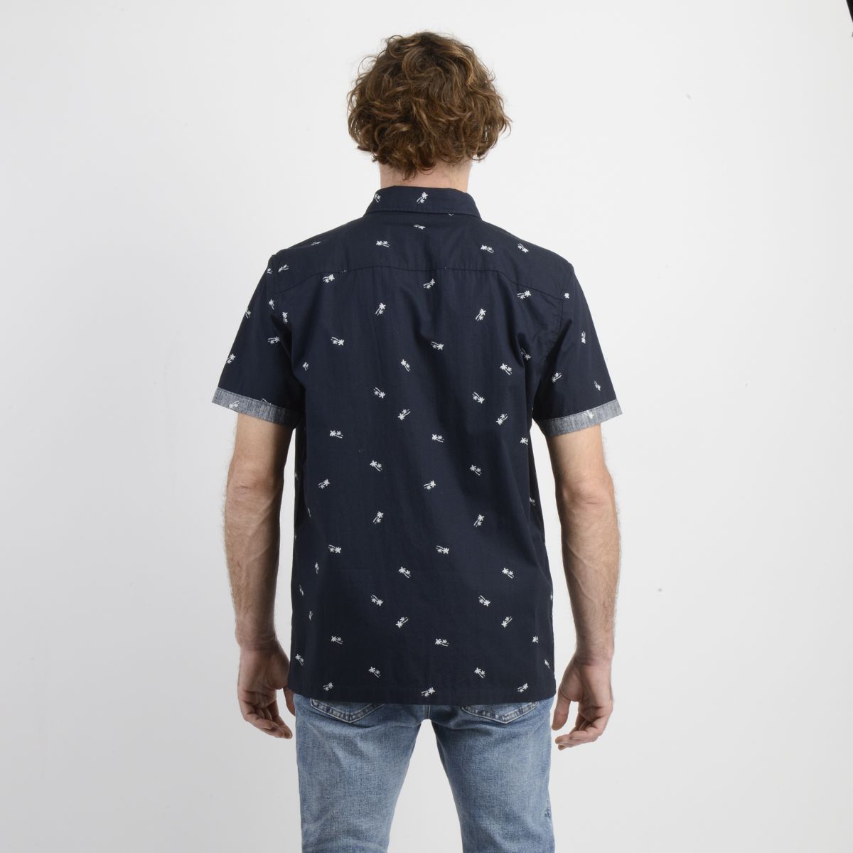 O'NEILL - CAMISA MANGA CORTA BLUSTER AZUL OSCURO