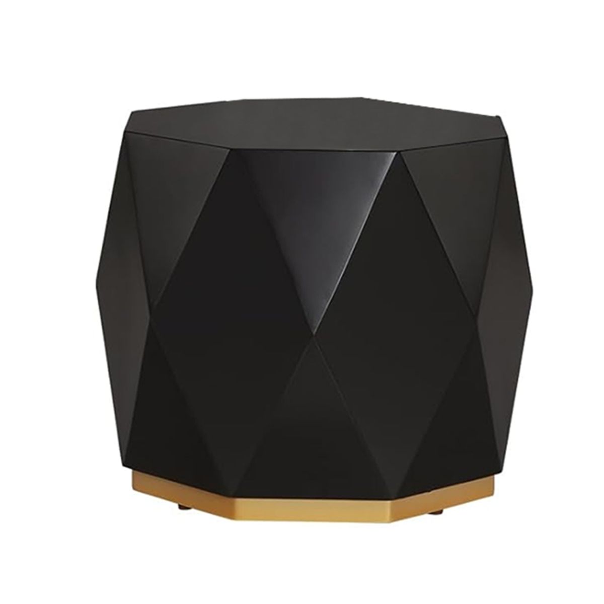 MSA MUEBLES SANTA ANA - Mesa Lateral Geometrix Black