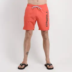 O'NEILL - TRAJE DE BAÑO VOLLEY STAPLE 16" ROJO