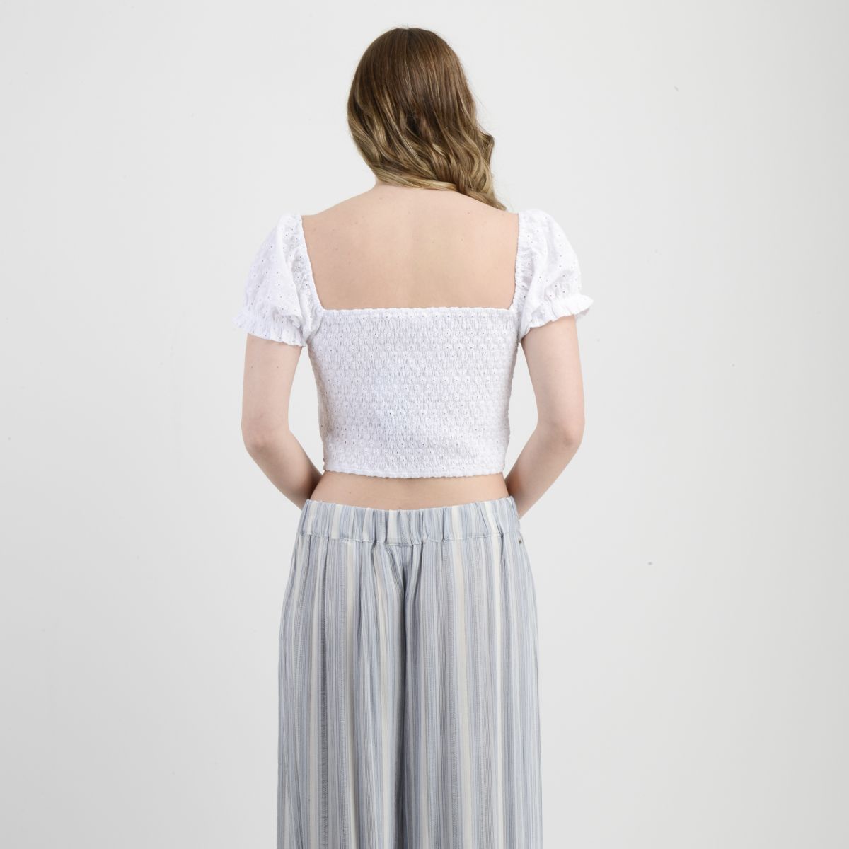 O'NEILL - BLUSA MANGA CORTA HOXIE BLANCO