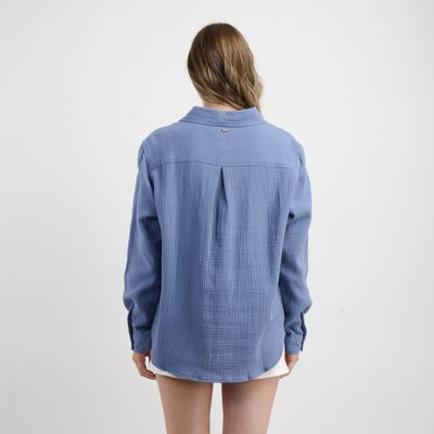 Imagen 2 del producto BLUSA MANGA LARGA LENI AZUL