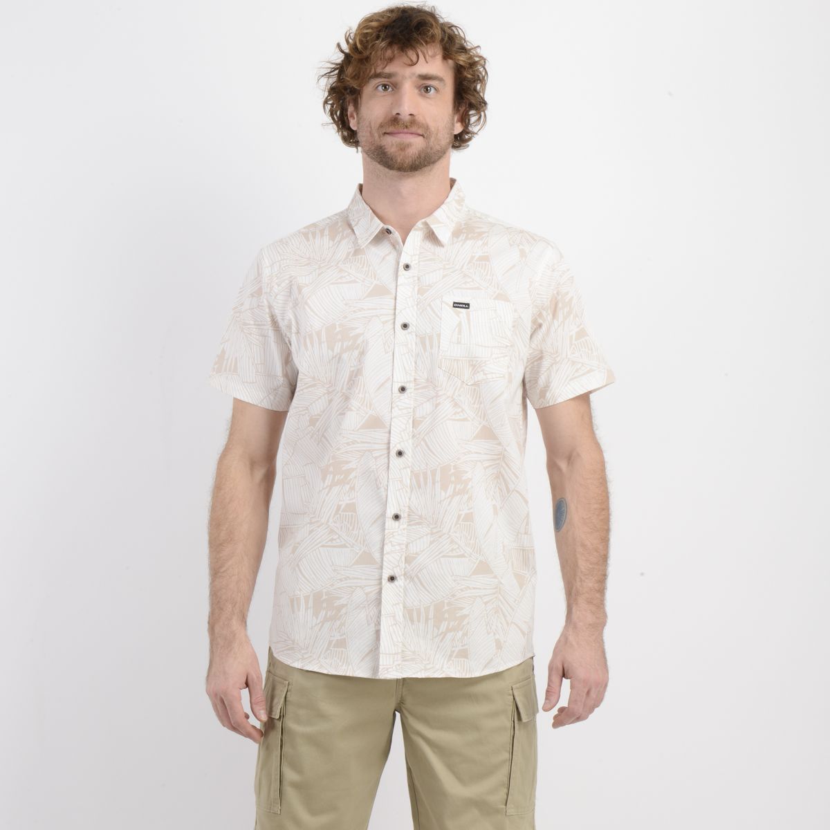 O'NEILL - CAMISA MANGA CORTA MELODY BEIGE