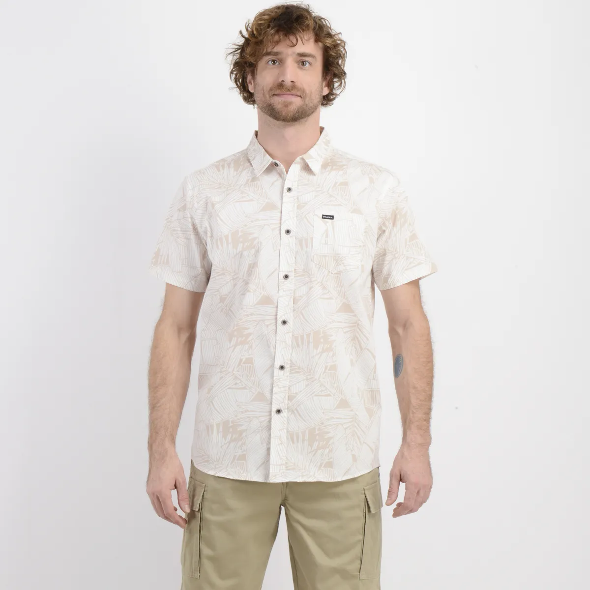 O'NEILL - CAMISA MANGA CORTA MELODY BEIGE