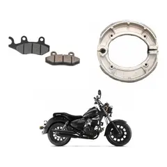 GENERICO - Pastillas Freno Y Balatas Moto Keeway Superlight 200