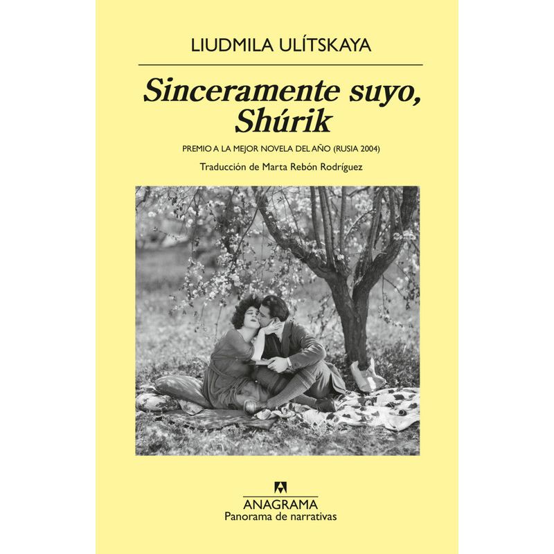 ANAGRAMA - Libro Sinceramente suyo, Shúrik - Reclasificar