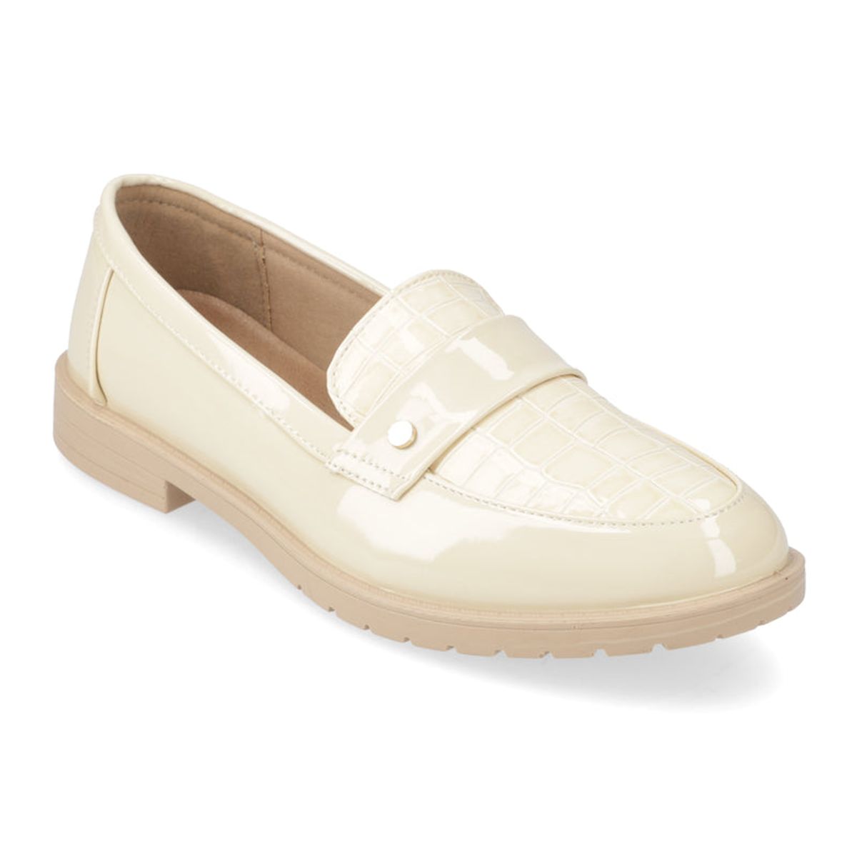 NEW WALK - Zapato Plano Mujer New Walk Beige