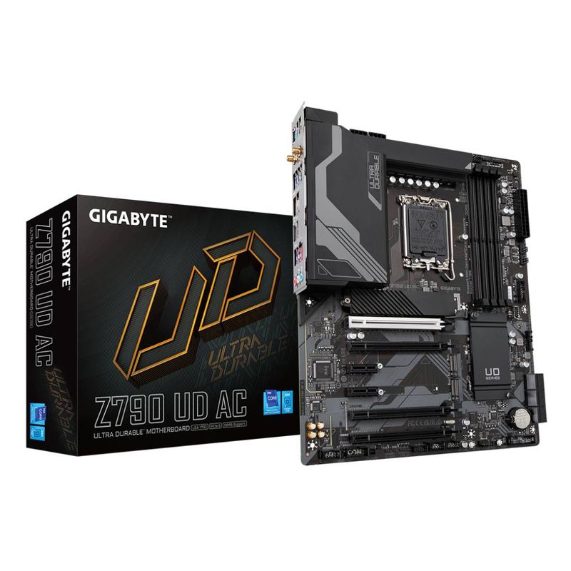 GIGABYTE - Placa Madre Gigabyte Z790 UD AC LGA1700, DDR5, ATX