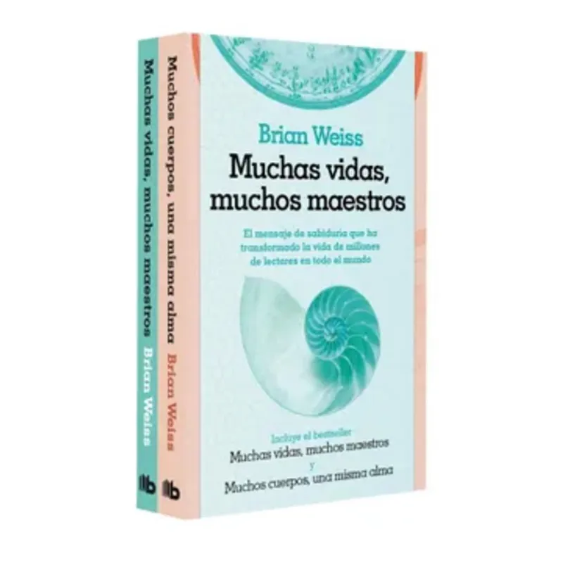 B DE BOLSILLO - Libro Pack Brian Weiss (Muchas vidas y Muchos cuerpos)