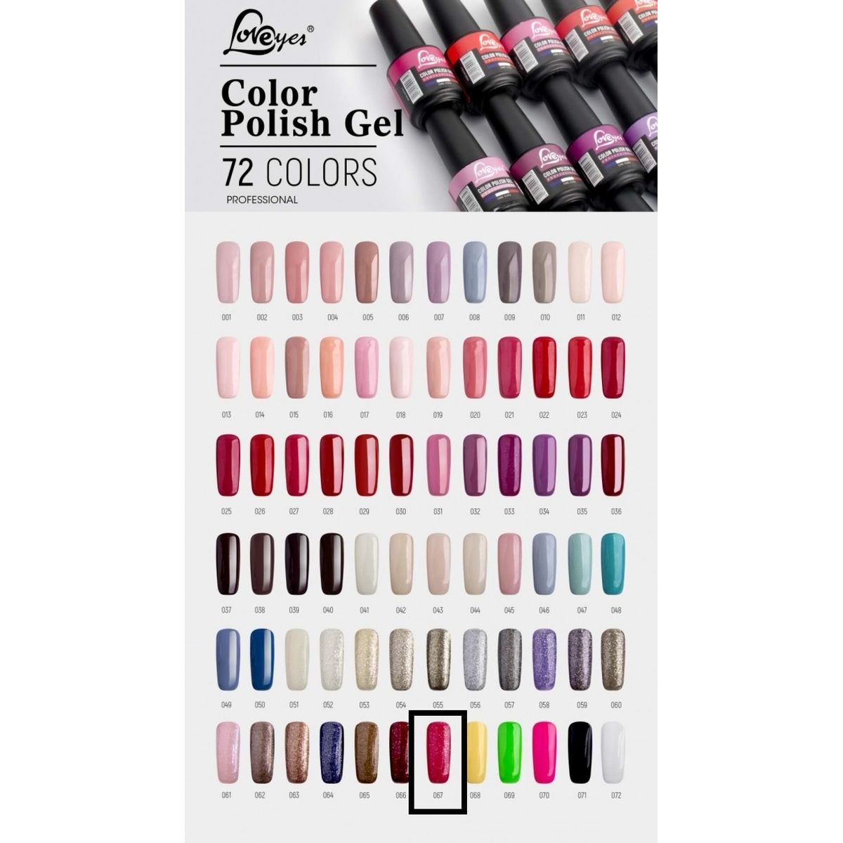 LOVEYES - Loveyes® Esmalte Permanente 67