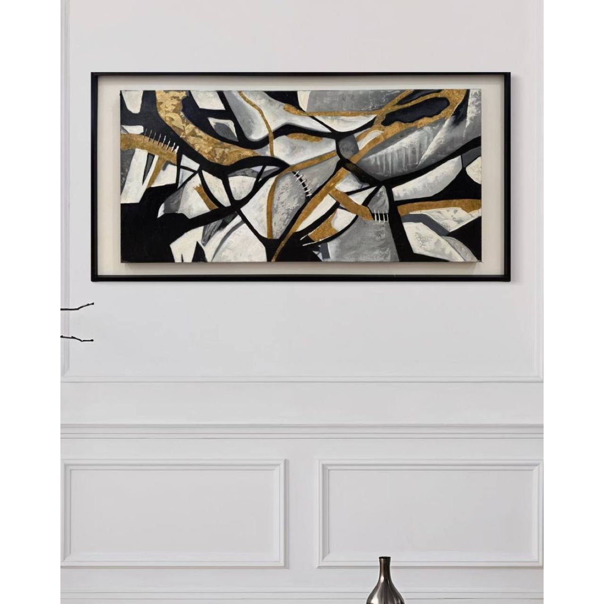 DEKAM DISEÑO - Cuadro Abstracto Diseño Triana 178X87 cms
