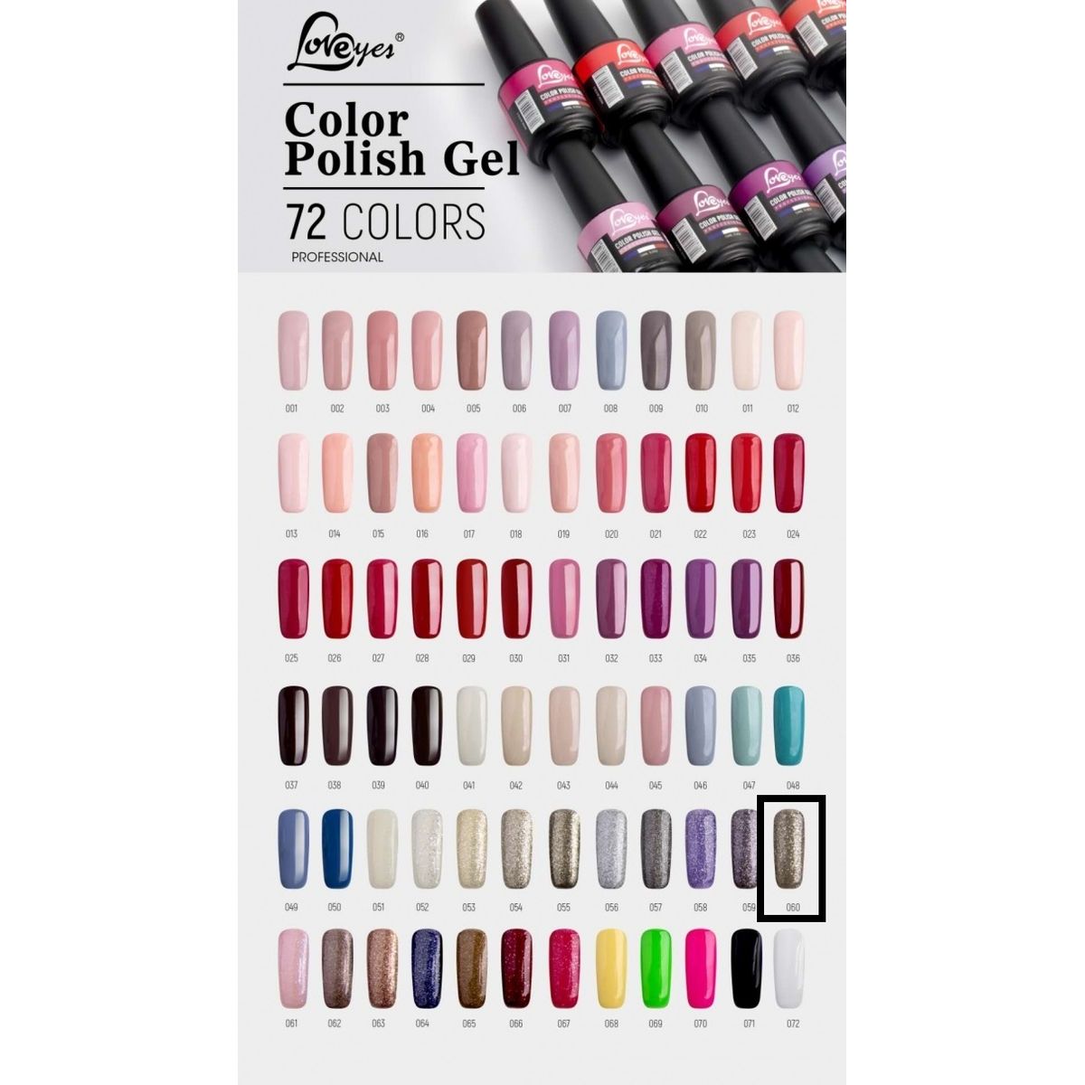 LOVEYES - Loveyes® Esmalte Permanente 60