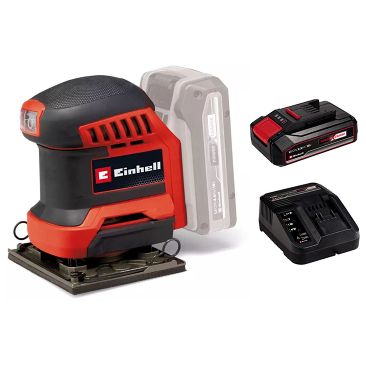 EINHELL - Lijadora Orbital De Palma 18v Bat+ Carg Einhell 4460731