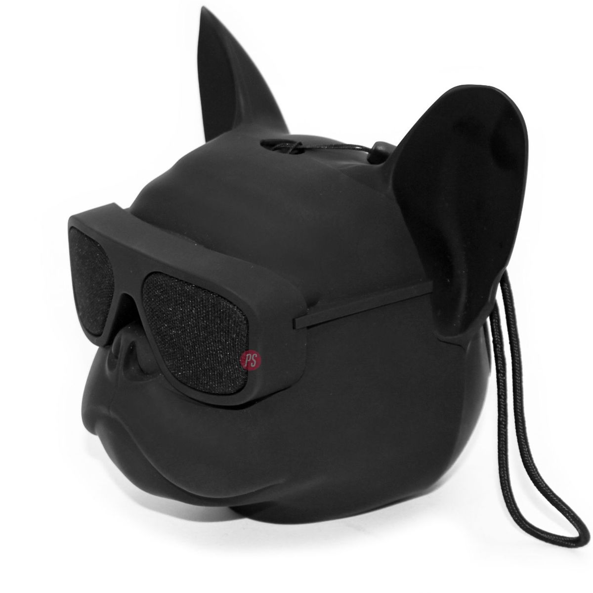 PUNTO STORE - Parlante Bulldog Francés Bluetooth 10W Negro - PS