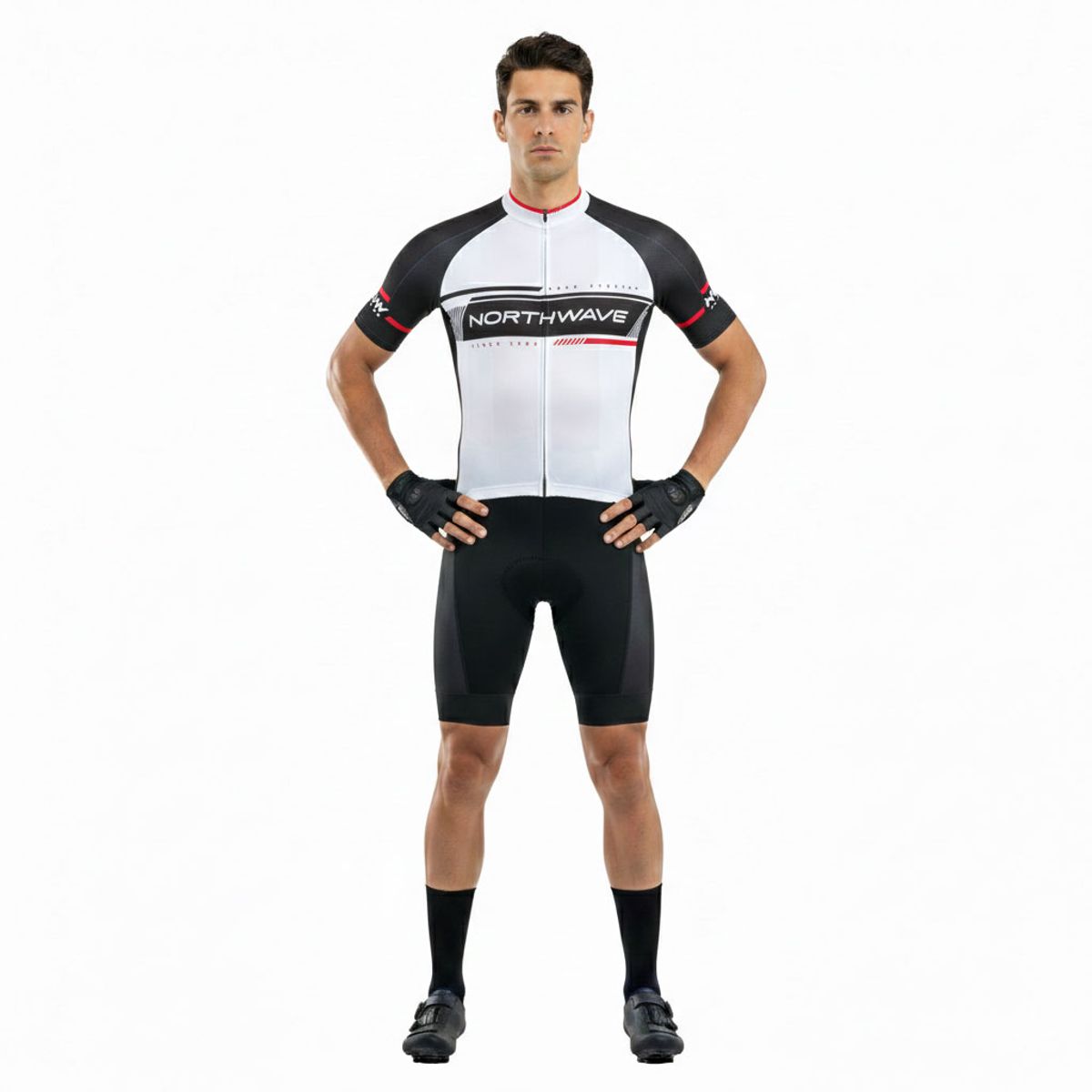 360 - Tricota Ciclismo Hombre Northwave® Logo 2 White