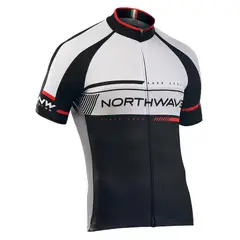 360 - Tricota Ciclismo Hombre Northwave® Logo 2 Blackwhite