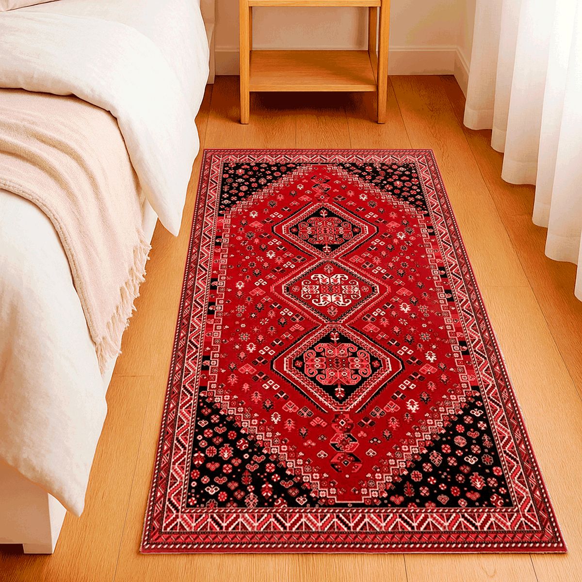 BAZHARS - BAJADA CAMA BAZHARS 080X120 CM DE LANA KIRMAN  43 80 300
