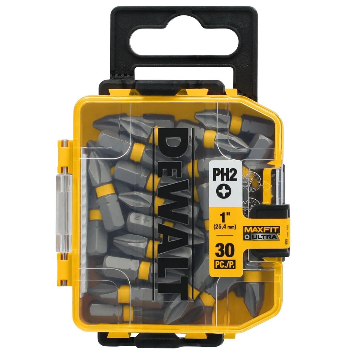 DEWALT - Set 30 Puntas Phillips 1 N°2Maxfit Dewalt Dwa1ph2umf30