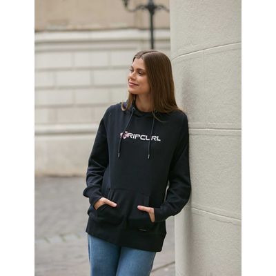 Imagen 2 del producto Poleron Canguro Driftcrest Negro Mujer