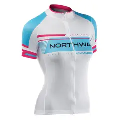 360 - Tricota Ciclismo Mujer Northwave® Logo 2 White