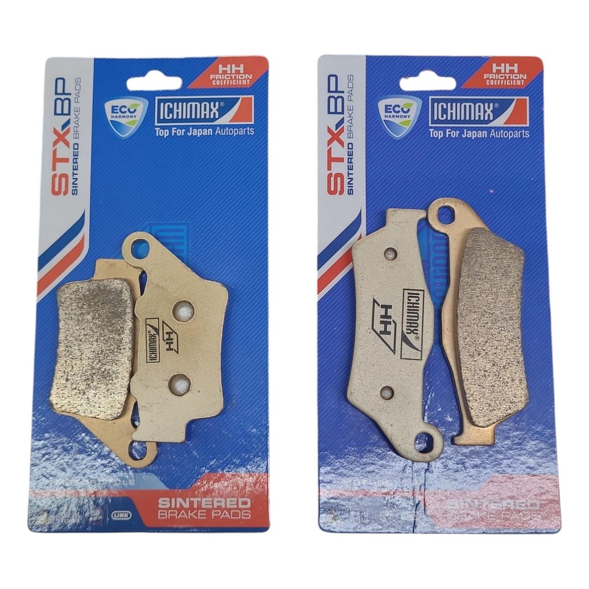 GENERICO - Pastillas Freno Del + Tras Moto Yamaha R15 V4 Sinterizadas