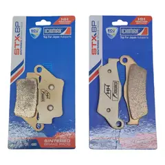 GENERICO - Pastillas Freno Del + Tras Moto Yamaha R15 V4 Sinterizadas