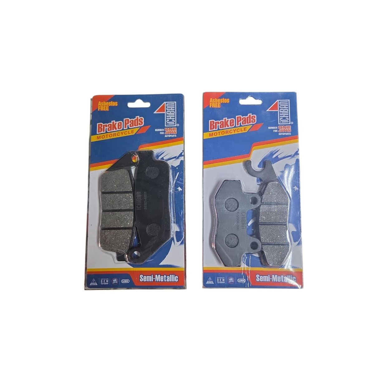 GENERICO - Pastillas Freno Delanteras Y Traseras Kawasaki Versys 300