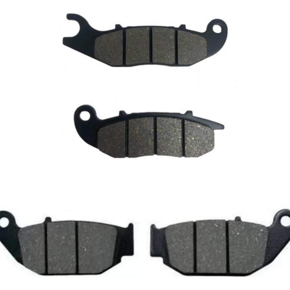 GENERICO - Pastillasfreno Delanteras Y Traseras Honda Crf 250l Japonés