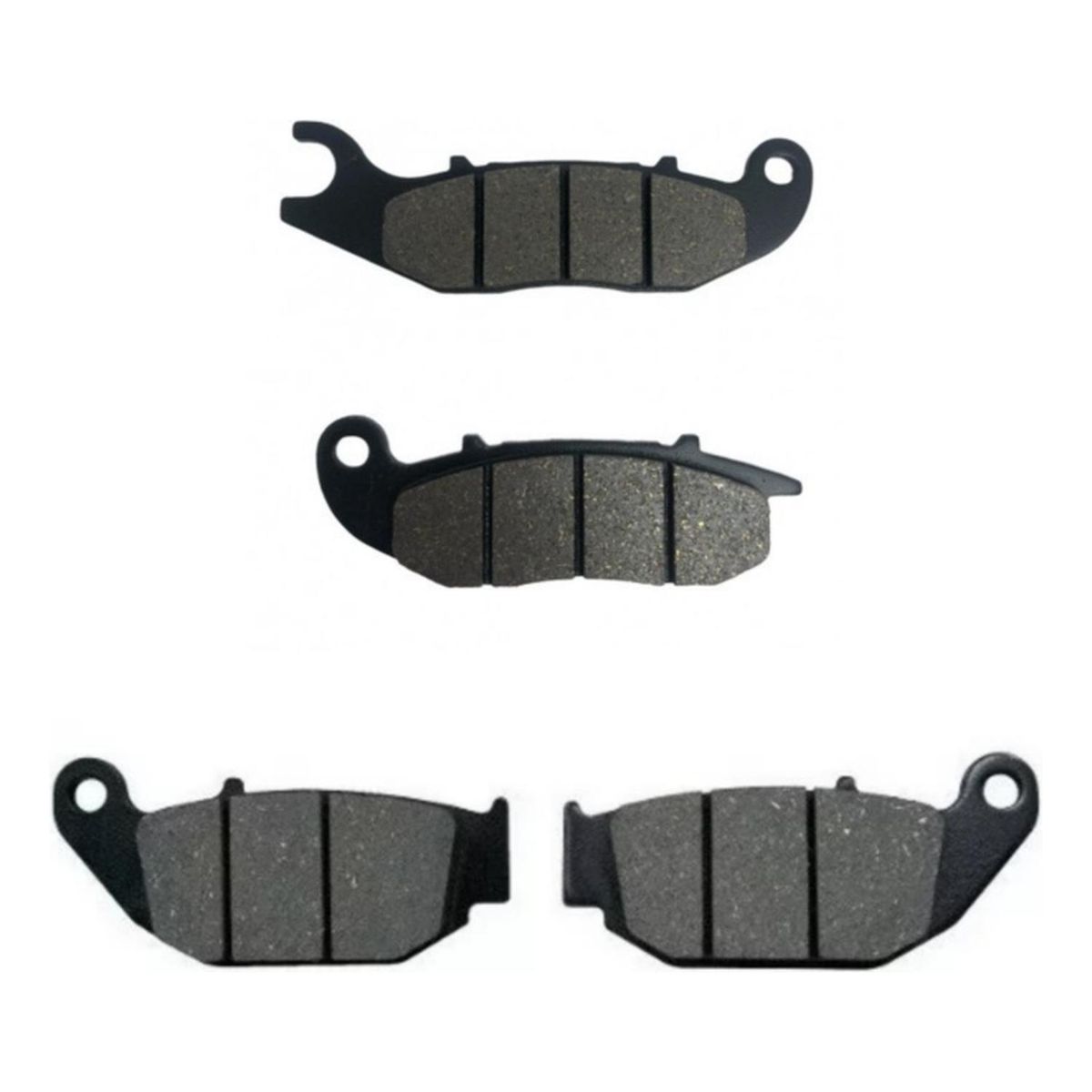 GENERICO - Pastillasfreno Delanteras Y Traseras Honda Crf 250l Japonés