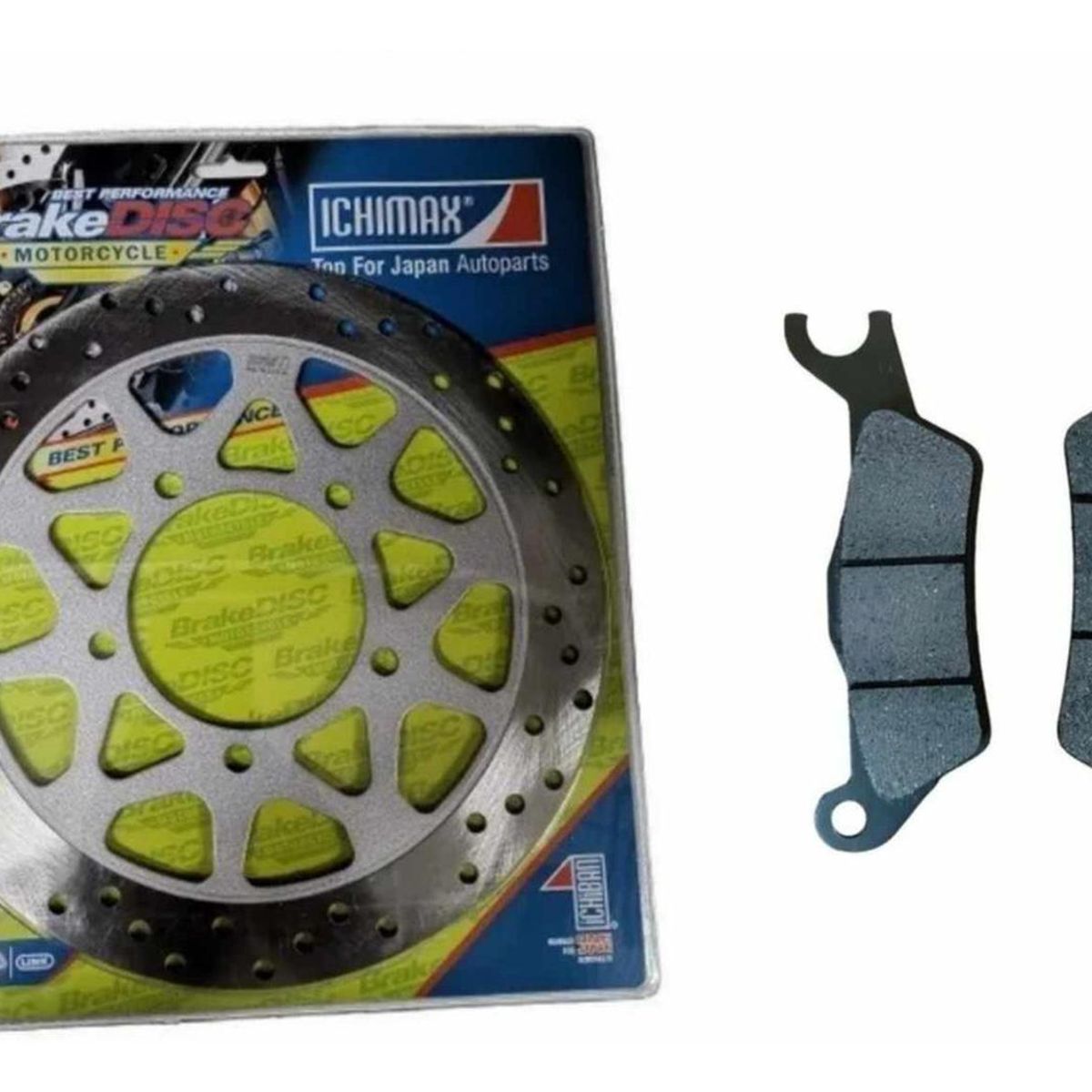 GENERICO - Disco + Pastillas Freno Delanteras Suzuki Gixxer 150 Sf - Di