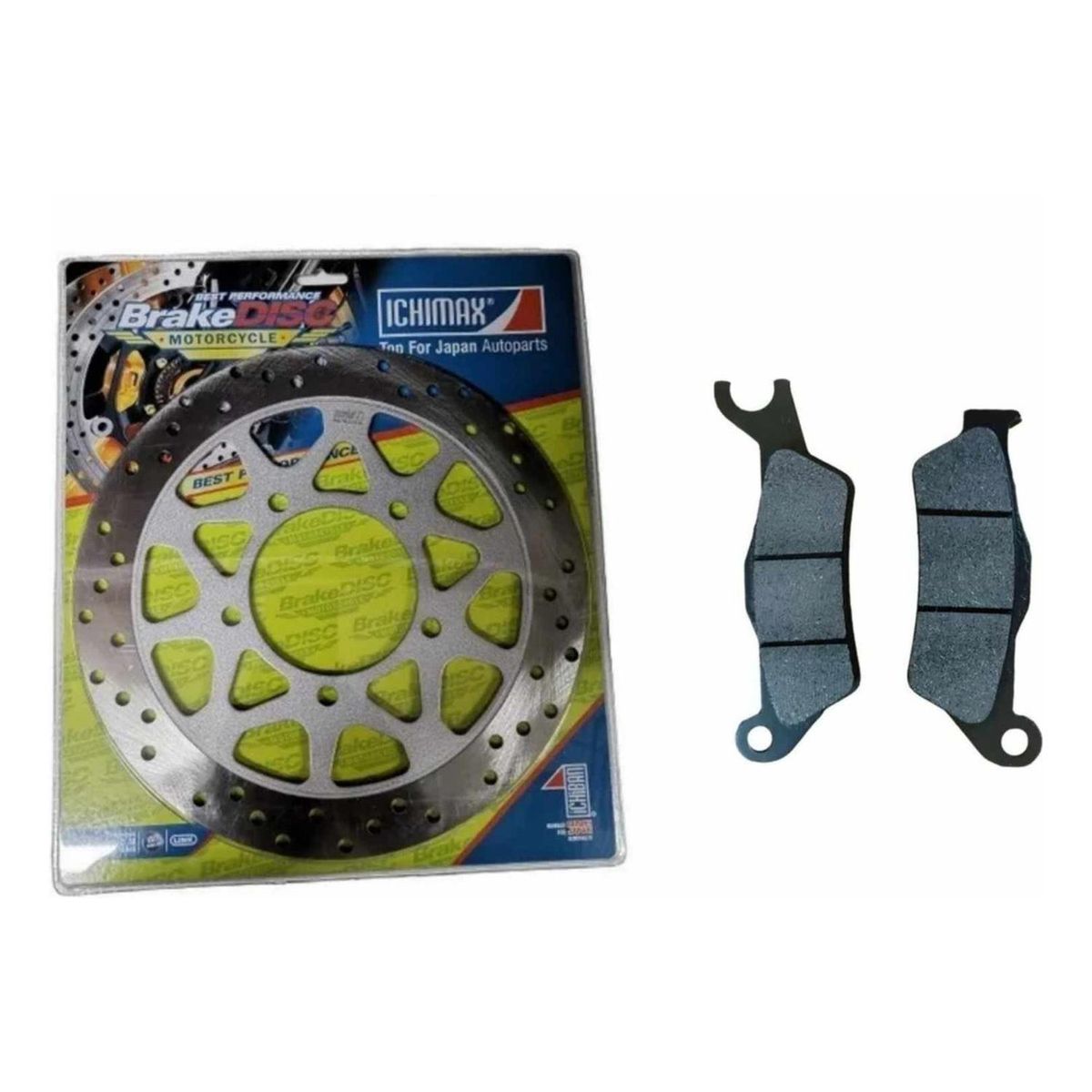 GENERICO - Disco + Pastillas Freno Delanteras Suzuki Gixxer 150 Sf - Di